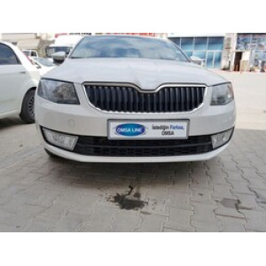 OMSA Skoda Octavia 3 A7 Krom Sis Farı Çerçevesi 2 Parça 2013-2016 Arası