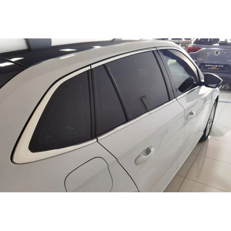 OMSA Skoda Scala HB Krom Cam Çerçevesi 10 Parça 2020 ve Sonrası