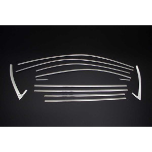 OMSA Skoda Superb B8 Krom Cam Çerçevesi 12 Parça 2015-2023 Arası