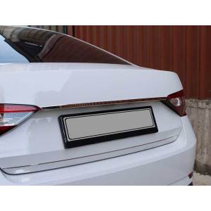 OMSA Skoda Superb B8 Krom Plaka Üstü Çıta 2015-2023 Arası