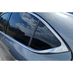 OMSA Skoda Superb Krom Cam Çerçevesi 10 Parça 2024 ve Sonrası