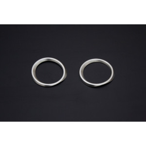 OMSA Toyota C-HR Krom Sis Farı Çerçevesi 2 Parça 2016-2023 Arası