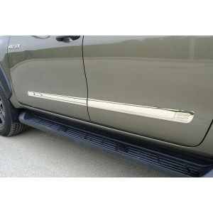 OMSA Toyota Hilux Krom Yan Kapı Çıtası 4 Parça 2015 ve Sonrası