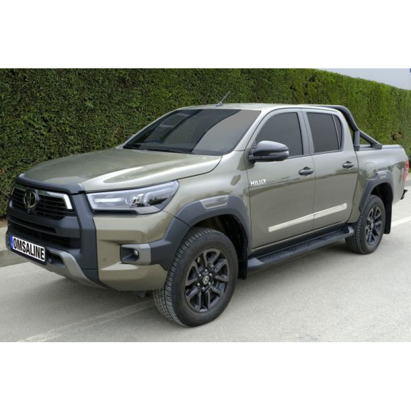 OMSA Toyota Hilux Krom Yan Kapı Çıtası 4 Parça 2015 ve Sonrası