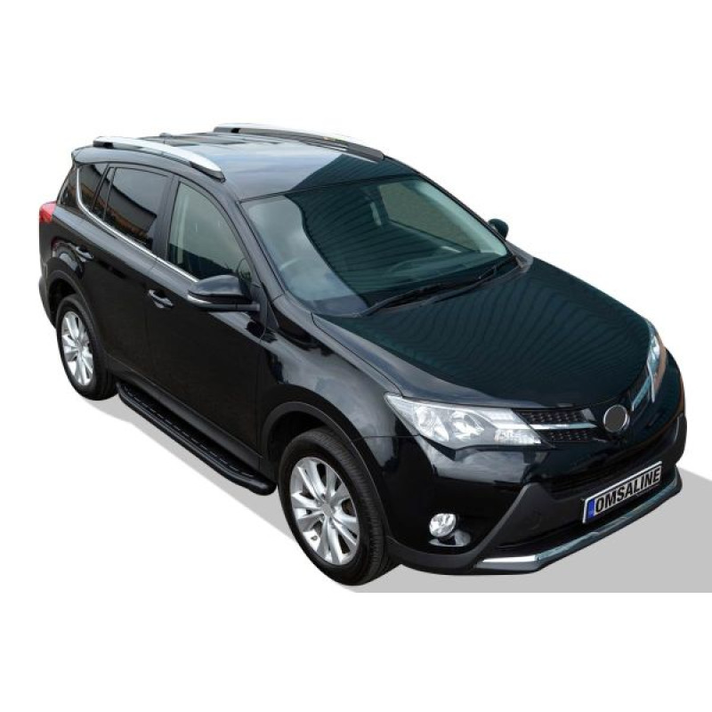 OMSA Toyota Rav4 Proside Yan Basamak Siyah 2013-2018 Arası