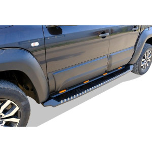 OMSA VW Amarok Dakar Yan Basamak Siyah V1 Ledli 2010-2021 Arası