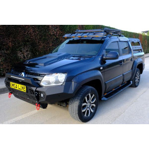 OMSA VW Amarok Dakar Yan Basamak Siyah V1 Ledli 2010-2021 Arası