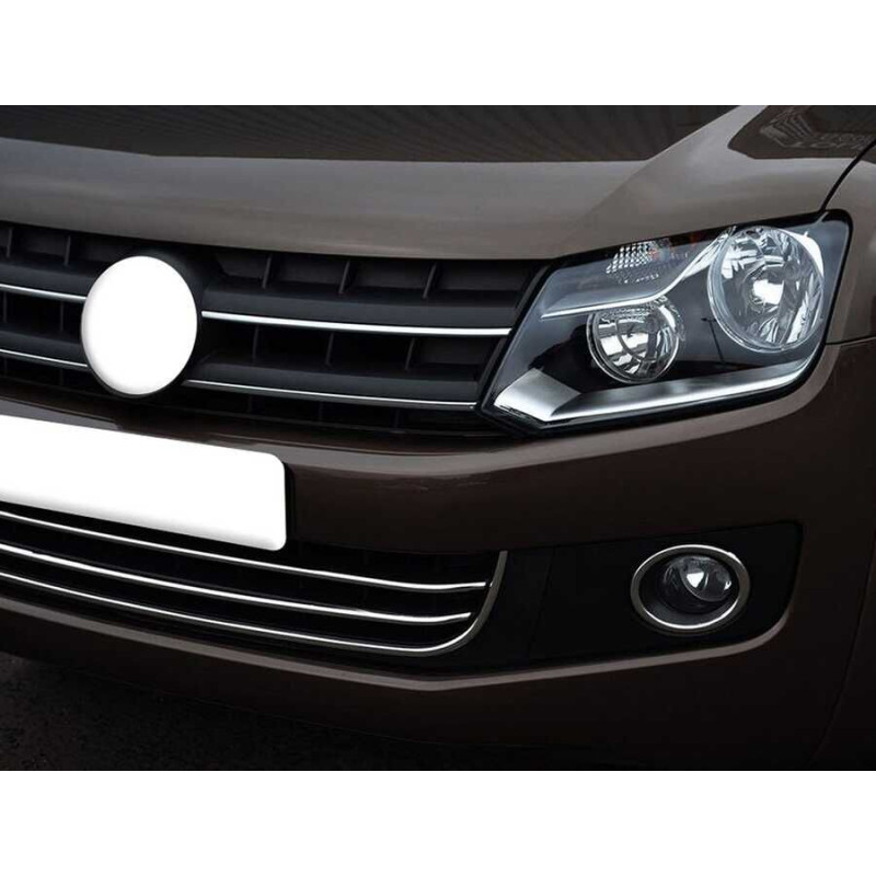 OMSA VW Amarok Krom Ön Tampon Çıtası 3 Parça 2010-2021 Arası