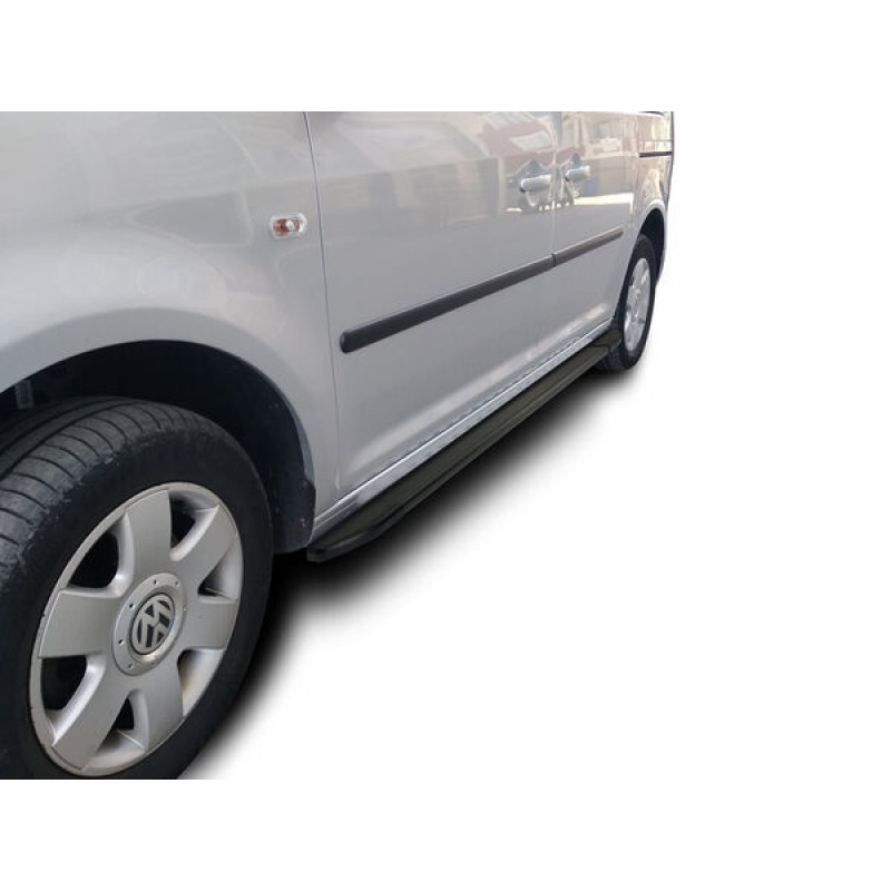 OMSA VW Caddy Elegance Yan Basamak Siyah Kısa Şase 2003-2020 Arası