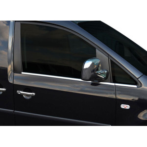 OMSA VW Caddy Krom Cam Alt Çıtası 4 Parça 2003-2015 Arası
