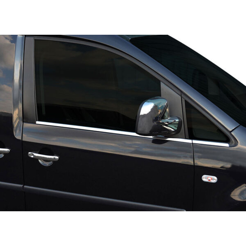 OMSA VW Caddy Krom Cam Alt Çıtası 4 Parça 2003-2015 Arası