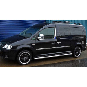 OMSA VW Caddy Maxi Krom Yan Kapı Çıtası 4 Parça 2007-2014 Arası
