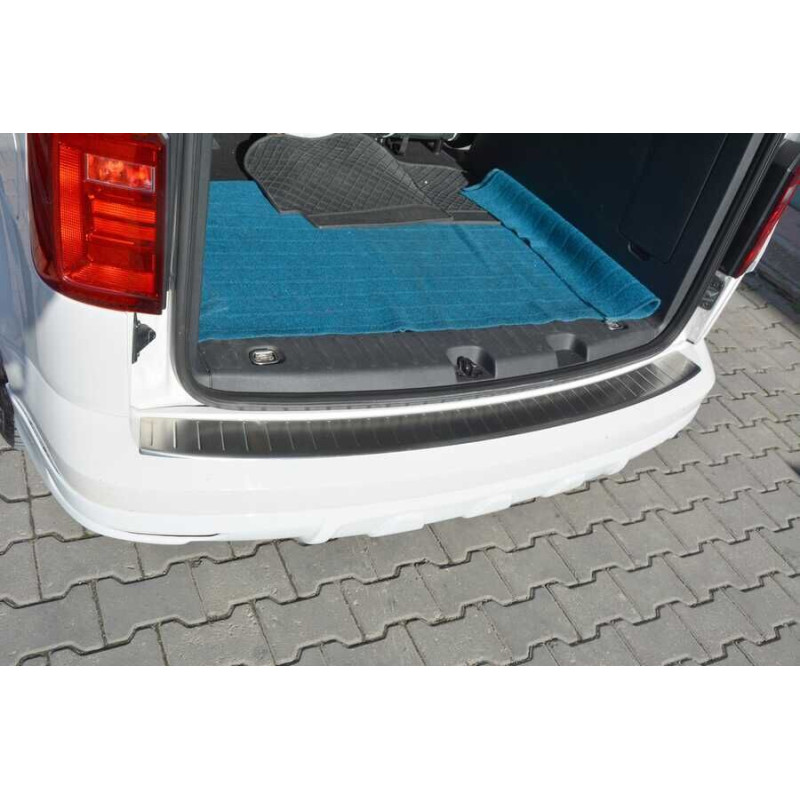OMSA VW Caddy Minivan Krom Arka Tampon Eşiği Taşlı 2015-2019 Arası