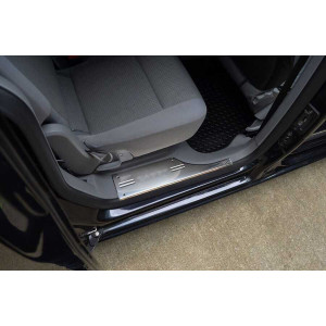 OMSA VW Caddy Minivan Krom İç Kapı Eşiği 4 Parça 2015-2019 Arası