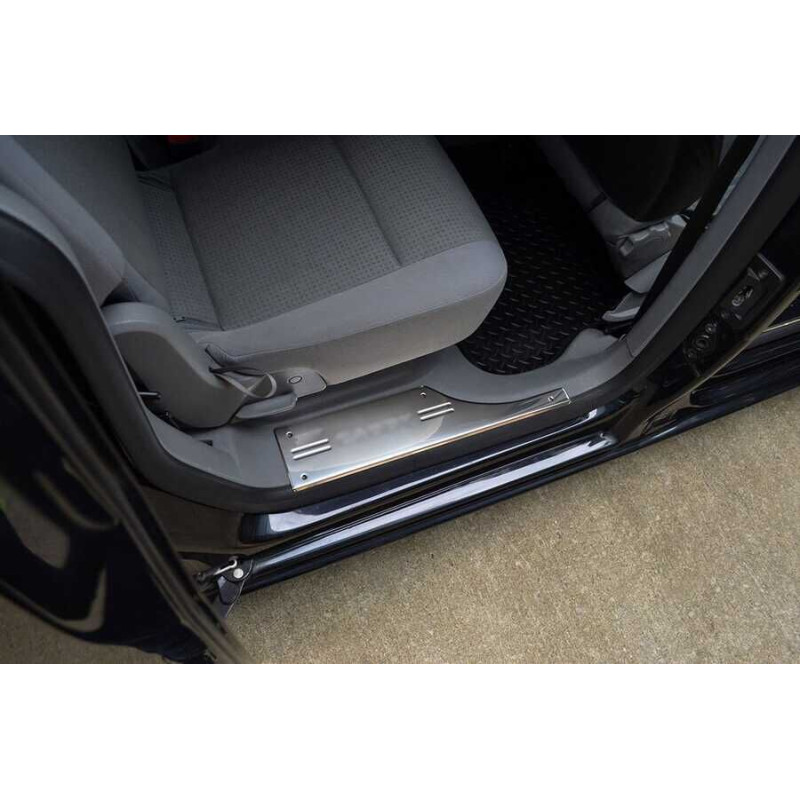 OMSA VW Caddy Minivan Krom İç Kapı Eşiği 4 Parça 2015-2019 Arası