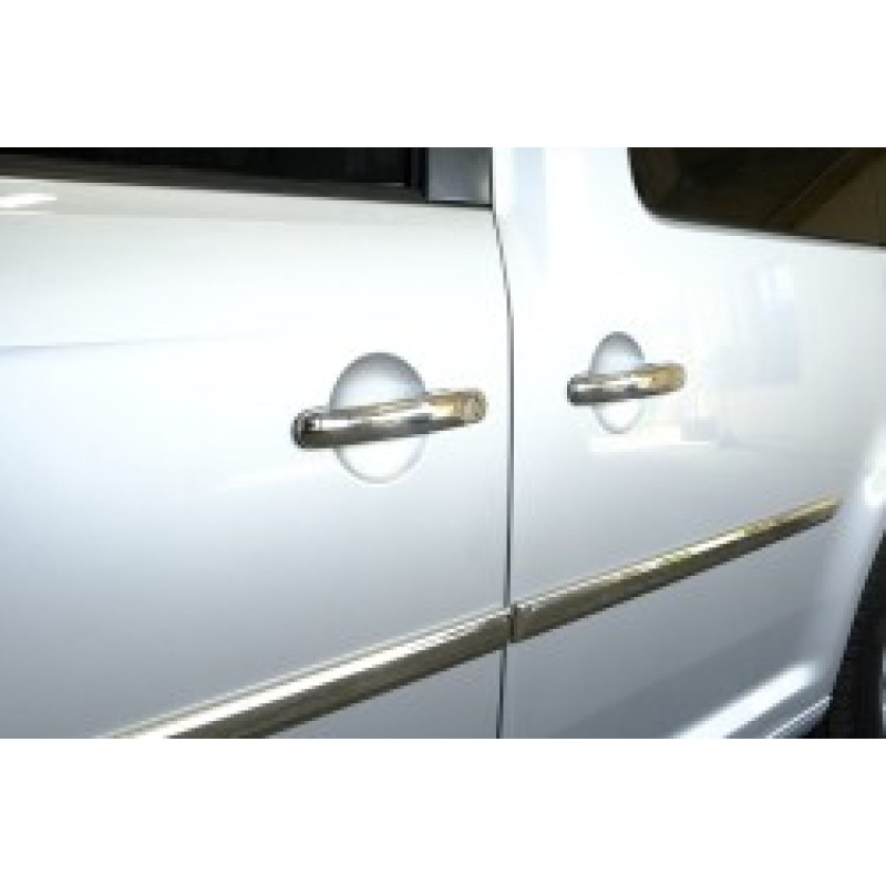 OMSA VW Caddy Minivan Siyah Krom Ayna Kapağı 2 Parça Abs 2015-2019 Arası