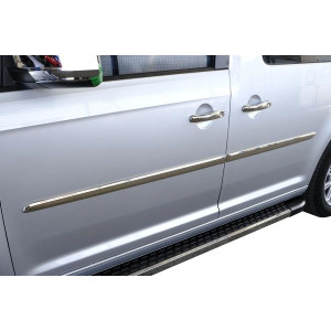 OMSA VW Caddy Minivan Krom Yan Kapı Çıtası 4 Parça 2015-2019 Arası