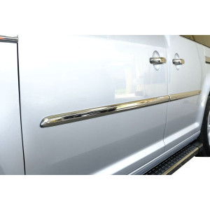 OMSA VW Caddy Minivan Krom Yan Kapı Çıtası 4 Parça 2015-2019 Arası