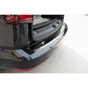 OMSA VW Caddy Minivan Siyah Krom Arka Tampon Eşiği 2015-2019 Arası