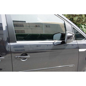 OMSA VW Caddy Minivan Siyah Krom Cam Alt Çıtası 2015-2019 Arası