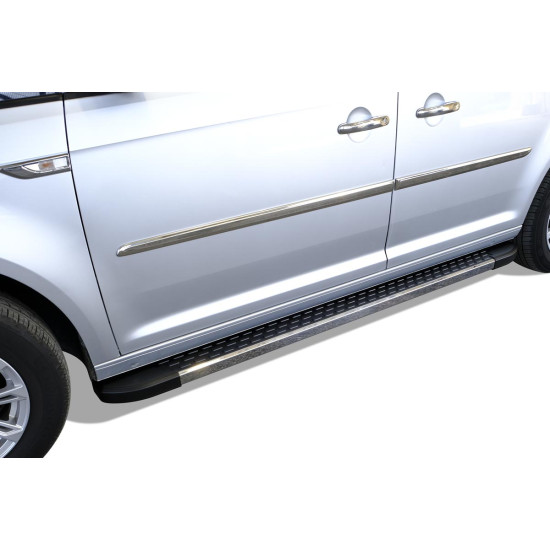 OMSA VW Caddy Nevada Yan Basamak Krom Kısa Şase 2003-2020 Arası