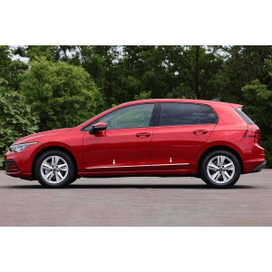 OMSA VW Golf 8 Krom Yan Kapı Çıtası 4 Parça 2020 ve Sonrası
