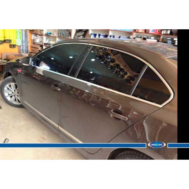 OMSA VW Jetta Krom Cam Çerçevesi 12 Parça 2010-2018 Arası