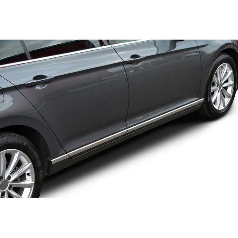 OMSA VW Passat B8 SD SW Krom Yan Kapı Alt Çıtası 8 Parça 2015-2019 Arası