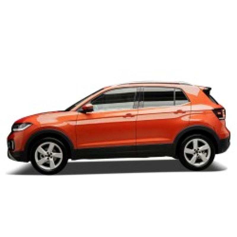 OMSA VW T-Cross Krom Cam Alt Çıtası 4 Parça 2019-2023 Arası