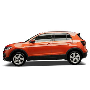 OMSA VW T-Cross Krom Cam Alt Çıtası 4 Parça 2019-2023 Arası