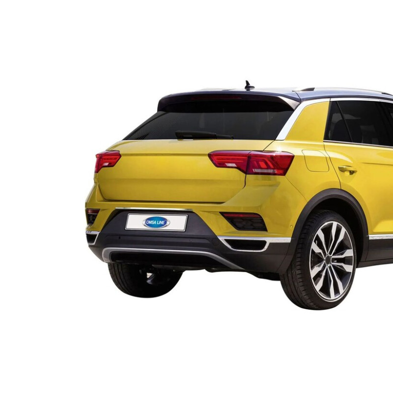 OMSA VW T-Roc Krom Bagaj Çıtası Plaka Üstü 2017-2024 Arası