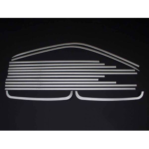 OMSA VW T5 Transporter Krom Cam Çerçevesi 14 Parça Çift Sürgü Kısa Şase 2003-2014 Arası