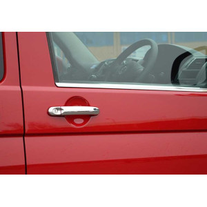 OMSA VW T5 Transporter Krom Kapı Kolu Tek Delikli 4 Parça 2003-2023 Arası