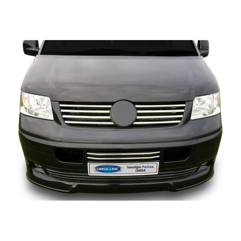 OMSA VW T5 Transporter Krom Ön Panjur 8 Parça 2003-2010 Arası