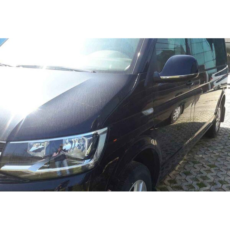OMSA VW T6 Caravelle Krom Ayna Çıtası 2 Parça 2015-2023 Arası