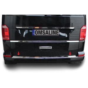 OMSA VW T6 Transporter Krom Arka Tampon Eşiği (Çift Kapı) 2015-2019 Arası