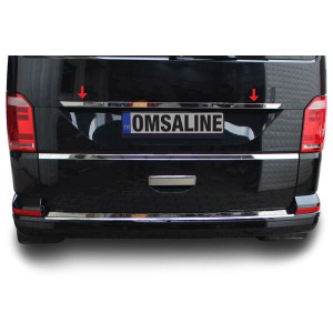 OMSA VW T6 Transporter Krom Plaka Üstü Çıta 2015-2023 Arası