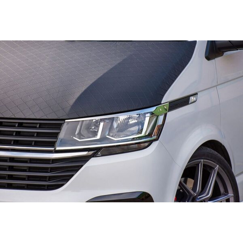OMSA VW T6.1 Caravelle Krom Far Üstü Çıta 2 Parça 2020-2023 Arası