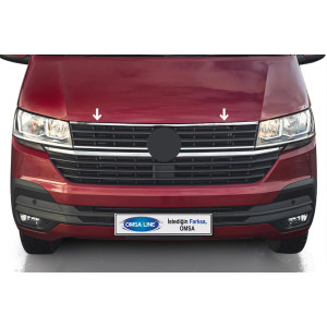 OMSA VW T6.1 Caravelle Krom Ön Panjur Kaput Üst Çıtası 2020-2023 Arası