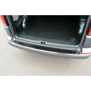 OMSA VW T6.1 Caravelle Siyah Krom Arka Tampon Eşiği Çift Kapı 2020-2023 Arası