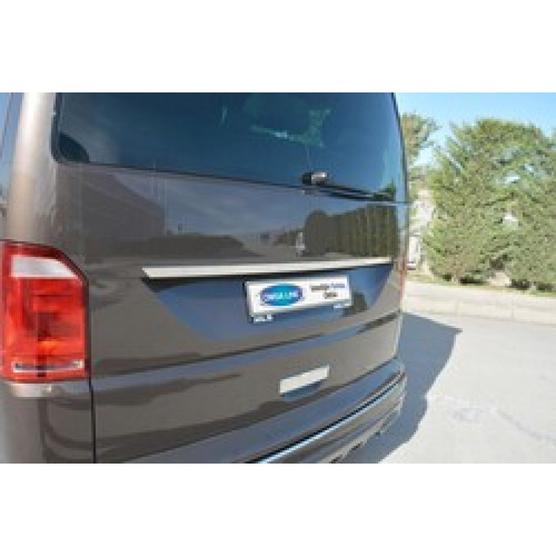 OMSA VW T6.1 Transporter Krom Plaka Üstü Çıta 2020-2023 Arası