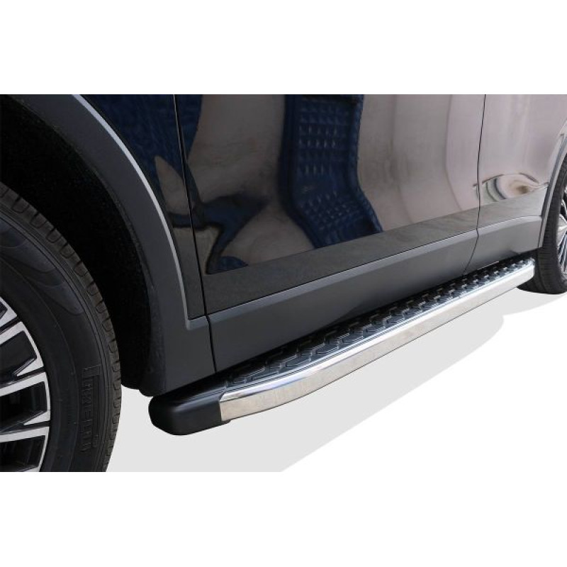 OMSA VW Tiguan Blackline Yan Basamak Krom 2024 ve Sonrası
