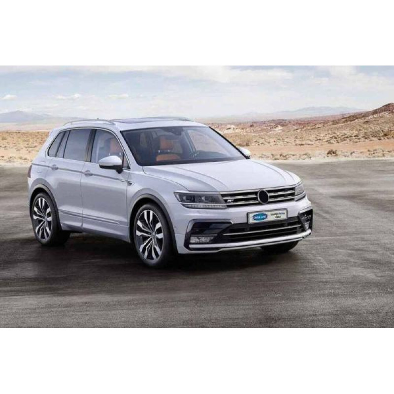 OMSA VW Tiguan Krom Ön Panjur 4 Parça 2020-2023 Arası