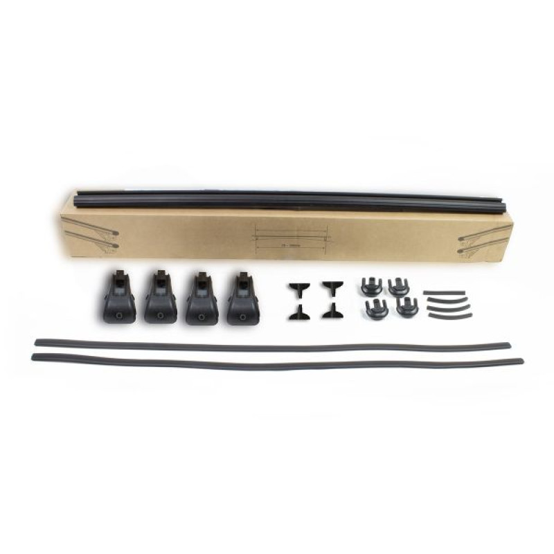 Bmw 5 Serisi E61 Touring Siyah Ara Atkı 2 Parça Bold Bar 96-112cm 2004-2010 Arası