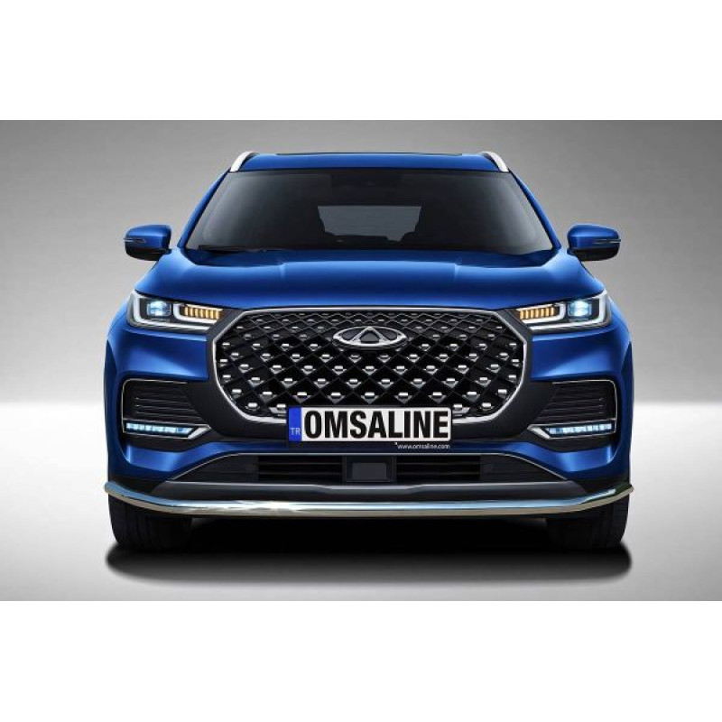 OMSA Chery Tiggo 8 Pro Texas Ön Alt Koruma Çap:60 Krom 2023 ve Sonrası