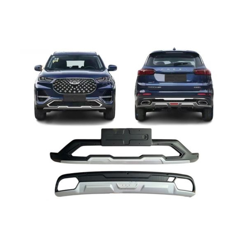 Chery Tiggo 8 Pro Ön Arka Tampon Difüzör Set 2023-2024 Arası