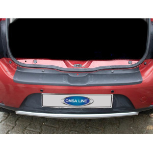 Dacia Sandero Stepway Arka Tampon Eşiği Parlak Plastik 2012-2020 Arası