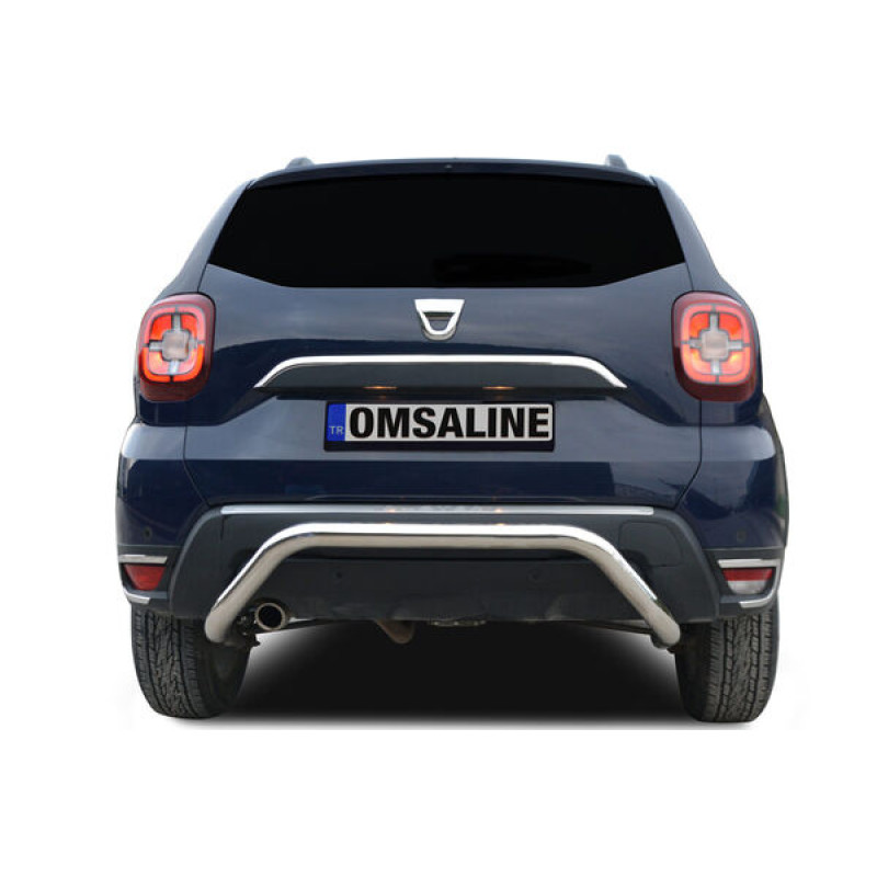 OMSA Dacia Duster Pars Arka Koruma Çap:60 Krom AdBlue 2018-2024 Arası