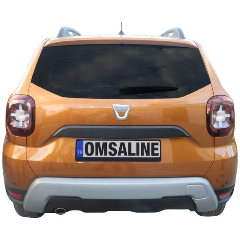 Dacia Duster Arka Tampon Difüzör Gri 2018-2024 Arası