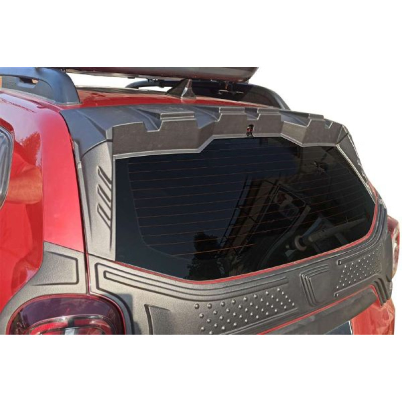 Dacia Duster Cam Üstü Spoiler 3 Parça 2018-2024 Arası